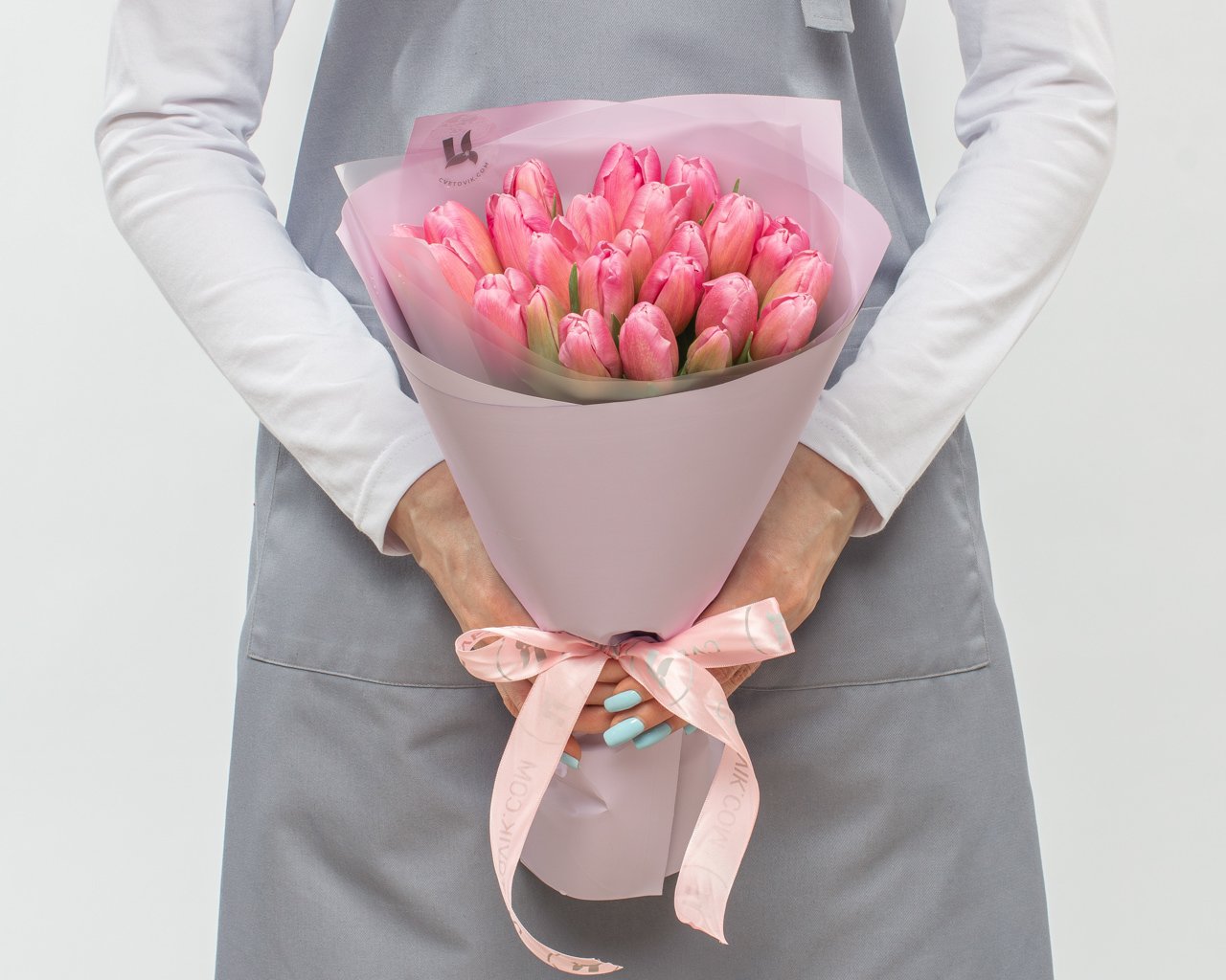 Букет цветов Любящий взгляд - 3